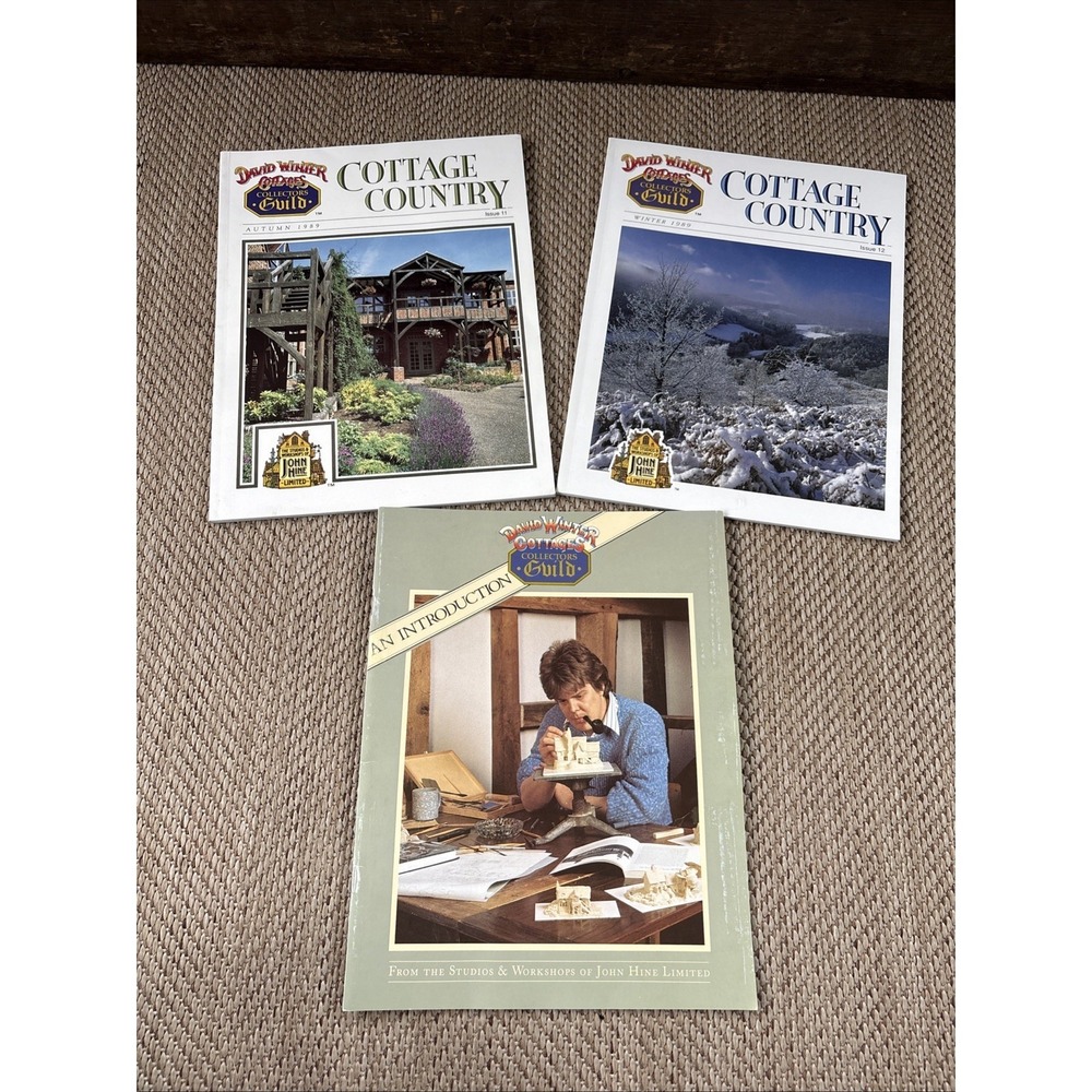 David Winter Collectors Guilds Cottage Country  1989